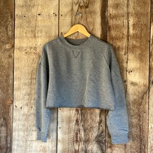 Cropped sweatshirt